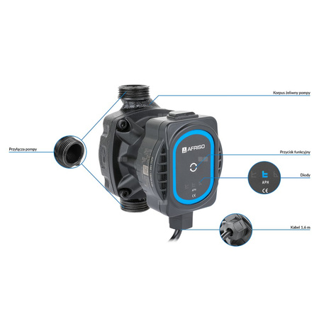 Pompa obiegowa APH 160, 15-7/130 mm z przewodem 1,6 m