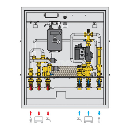 Średnioprametrowa stacja mieszkaniowa