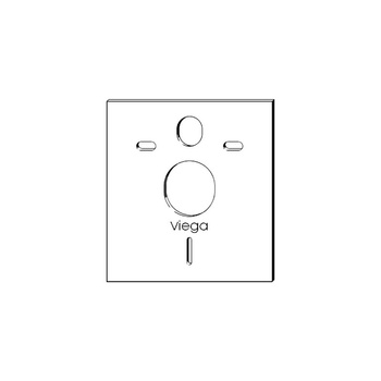 Podkładka wygłuszająca do WC tworzywo sztuczne, nr wzoru 8310.51 wykonanie: biały alpejski