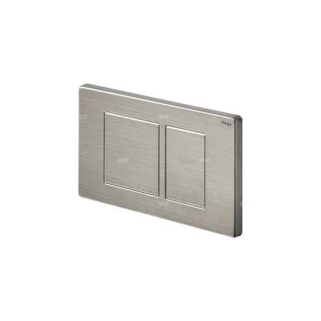 Przycisk uruchamiający do WC Prevista Visign for Public 10 nr wzoru 8630.1 płytka maskująca: stal nierdzewna szczotkowana klawisz: stal nierdzewna szczotkowana