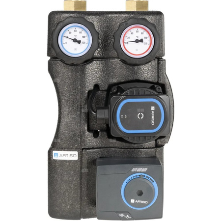 Grupa pompowa AFRISO BPG 241 GZ x nakrętka 1'' x 1'', z pompą obiegową, z siłownikiem arm 141