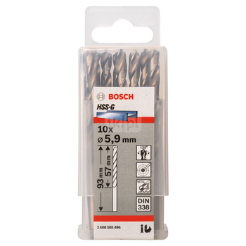 WIERTŁO STAND. HSS-G 135 '5,9/57MM