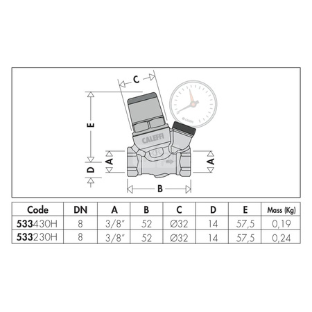 Mikro regulator ciśnienia wersja skośna do zastosowań specjalnych 3/8" z manometrem 0÷10 bar