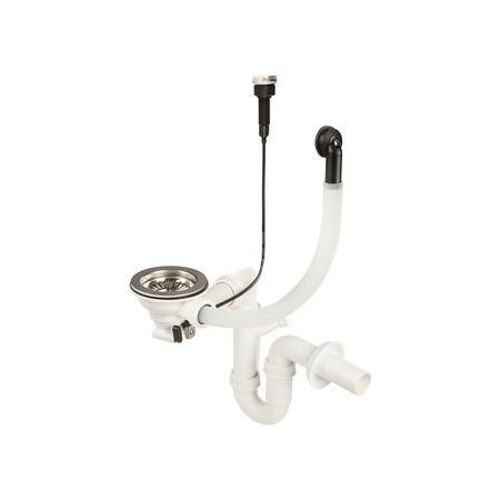 Deante Syfon Space Saver do zlewozmywaków granitowych 1-komorowych