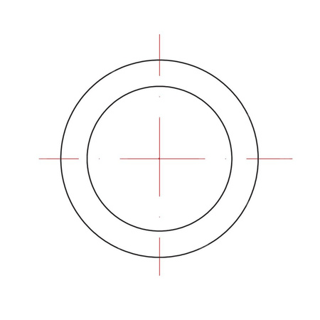 Uszczelnienie RUMET płaskie 30 x 22 x 2 EPDM70