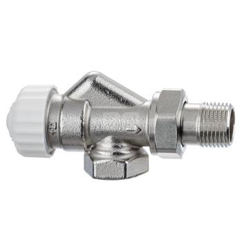 Zawór term. z bezstopniową nastawą wstępną od 1 do 8, Calypso exact DN 15, skrócony, osiowy