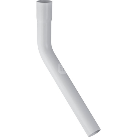 Kolano spłukujące 45 st., biały-alpin