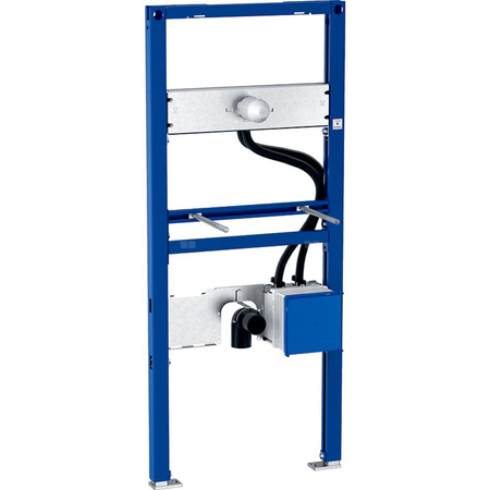 Stelaż podtynkowy do umywalki GEBERIT Duofix, 1300 x 500 x 75 mm, bateria: ścienna z podtynkową skrzynką funkcyjną, regulacja wysokośći