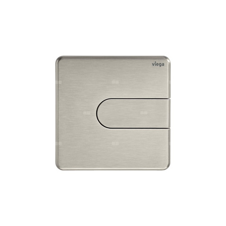 Przycisk do pisuarów na wystawę Prevista Visign for Style 23 nr wzoru 8613.29 płytka maskująca: tworzywo szt. stalowy szczotkowany klawisz: tworzywo szt. stalowy szczotkowany