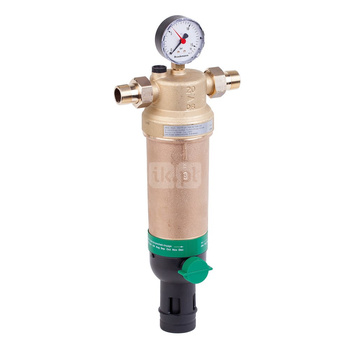 Filtr z płukaniem wstecznym do temp. 70 st.C, ze złączkami, 1", siatka 50 mikronów