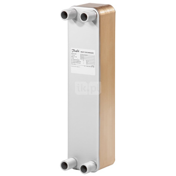 Mikropłytowy wymiennik ciepła XB37L-1, Il. płytek: 70, 25 bar, miedź