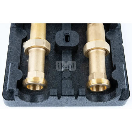 Grupa pompowa AFRISO PrimoTherm 180-1 DN25 WP GZ x GW 1 1/2'' x 1'', z izolacją, z pompą obiegową