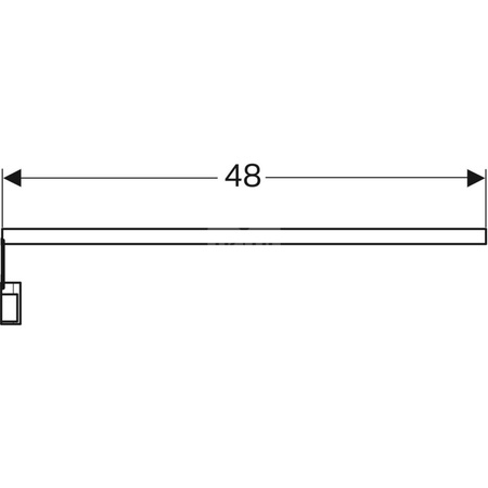 Listwa świetlna do szuflady wewnętrznej Geberit Group