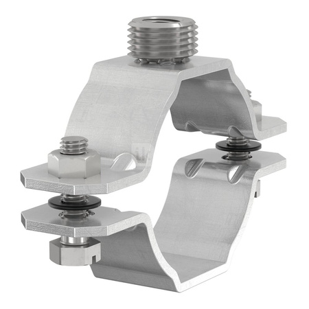 Uchwyt FLAMCO MEIBES RSF do rur o średnicy zewnętrznej 24 … 28.9 mm dwuczęściowy