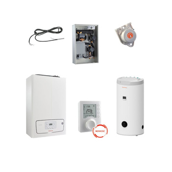 Zestaw z kotłem kondensacyjnym Zestaw TERA 24 Komfort Plus 100