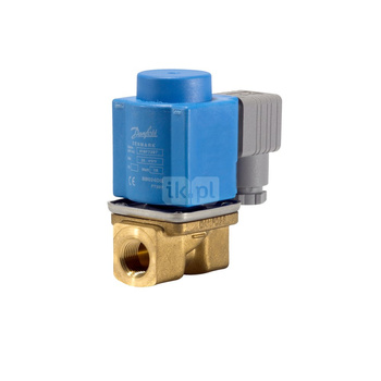 Zawór elektromagnetyczny EV220B, Funkcja: NC, G, 3/8, 1.500 m³/h, NBR