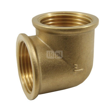 Kolano AGAFLEX, mosiądz, 1 1/4'' (gw x gw)