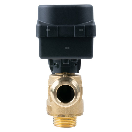 Zawór trójdrożny AFRISO AZV 643 mosiądz, średnica DN20 gwinty zewnętrzne silnik elektryczny