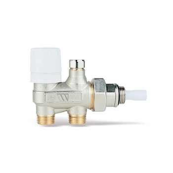 Zawór grzejnkowy ręczny 1163R 1/2" niklowany  VALVOLA SQ 1/2" RAME MAN.SEMPL.REG.