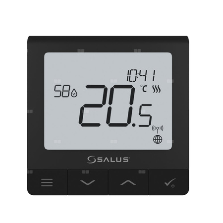 Regulator temperatury SALUS SQ610B Quantum, montaż podtynkowy