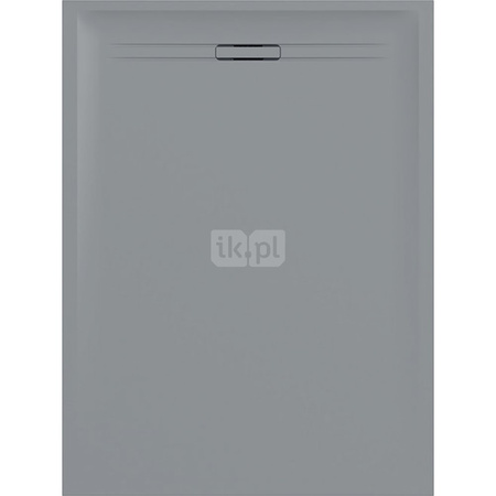 Brodzik prostokątny Geberit Sestra 160x70 cm, szary