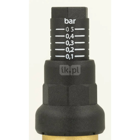 Regulator upustowy AFRISO DU mosiądz GW 3/4'' max. 95'C 10-50 kPa
