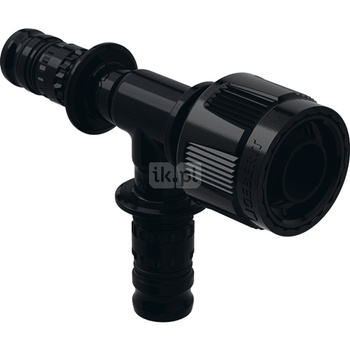 Trójnik GEBERIT Mepla PVDF 20 mm (końcówka wciskowa x końcówka wciskowa x masterfix)