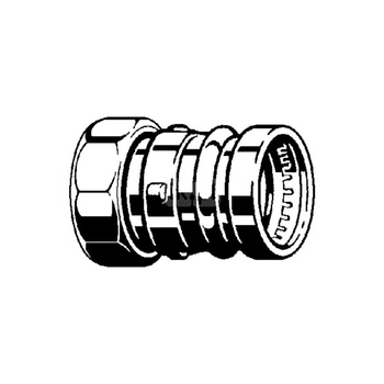 Złącze przyłączeniowe Sanpress VIEGA 2263XL Jednoczęściowy, brąz / brąz, 76,1 mm (mu x mz), (głębokość: 42 mm) z uszczelką