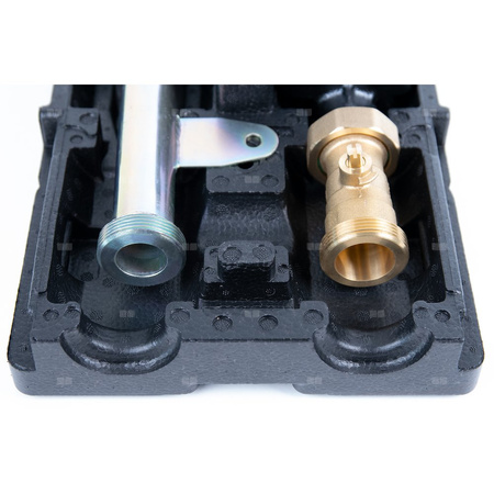 Grupa pompowa AFRISO PrimoTherm K 180-1 DN 25 AP GZ x GW 1 1/2'' x 1'', z izolacją, z pompą obiegową