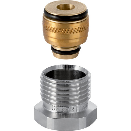 Złączka Geberit MeplaTherm do zaworów d16x1/2", typ Heimeier