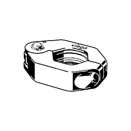 Pierścień zaciskowy (wkładka) VIEGA 2296.1 V fi 15 - 15 mm do złączek zaprasowywanych