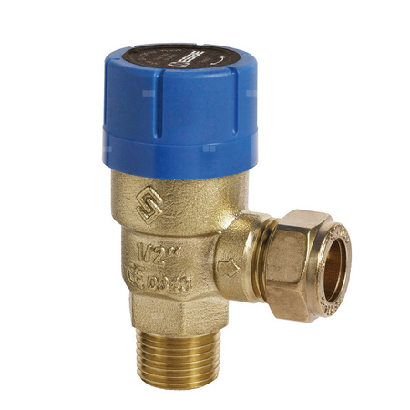 Zawór przelewowy ESBE VSB132 CPF15 R 1/2'' 0,9MPA mosiądz (stan surowy) PN 16 gz x pierścień DN 15