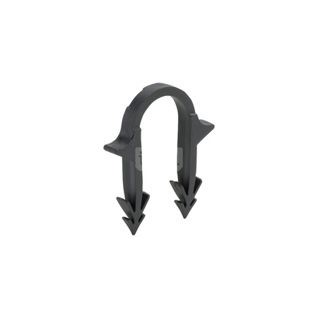 Klips czarny, w magazynku, nr wzoru 1245.1 dla d: 14–18 H: 42