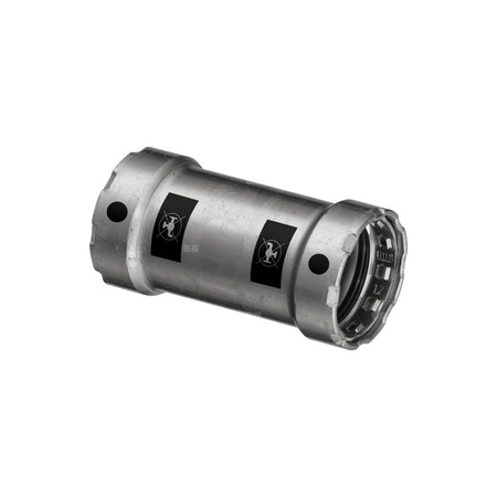 Mufa Megapress VIEGA 4215.5 Jednoczęściowy, stal (Cynk/nikiel) / stal, 1 1/4'' (mz x mz), 110 mm