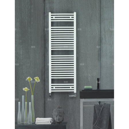 Grzejnik drabinkowy ZEHNDER Virando Bow, wym. 1866 x 493 mm, kolor biały RAL9016, moc 828W