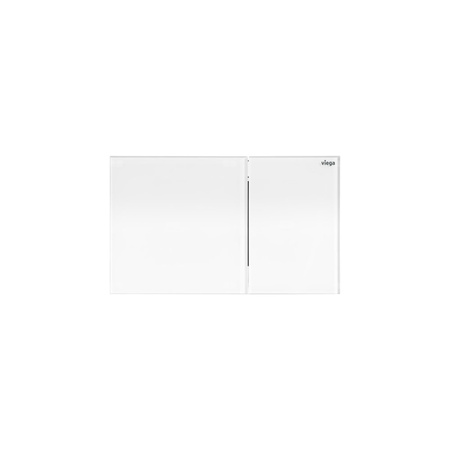 Przycisk uruchamiający do WC Prevista Visign for More 200 nr wzoru 8620.1 płytka maskująca: tworzywo szt. chrom. klawisz: szkło białe