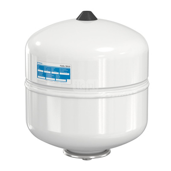 Naczynie wzbiorcze wiszące FLAMCO MEIBES Flofix, pojemność 8 l 4-, 10 bar / 120'C fi3/4'', kolor biały, do instalacji  C.W.U.