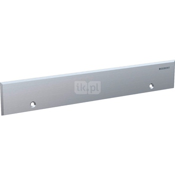 Zestaw wykończeniowy do natrysków z odpływem ściennym, stal nierdz.