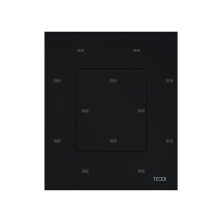 Przycisk spłukujący do stelaża do pisuaru (Mechaniczny) TECE now tworzywo, kolor czarny połysk