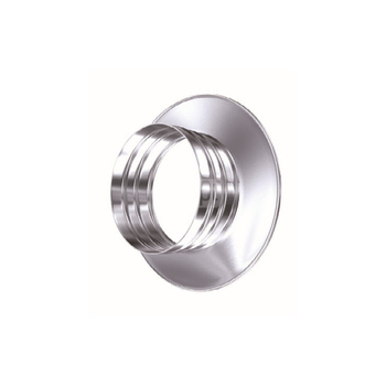 Rozeta maskująca Okrągły wkładany MK ŻARY A OW stal nierdzewna, średnica wewnętrzna 130 mm