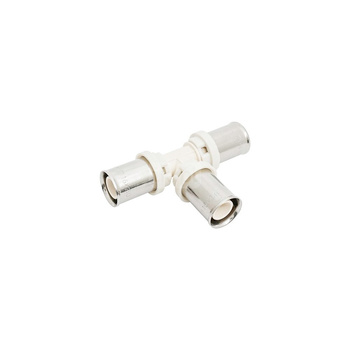 Trójnik QIK Zaprasowywany PPSU 20 mm (złącze zaprasowywane x złącze zaprasowywane x złącze zaprasowywane)