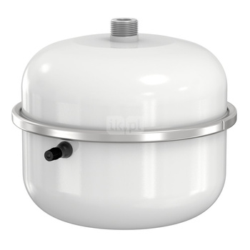 Naczynie wzbiorcze wiszące FLAMCO MEIBES Airfix, pojemność 4 l 4-, 10 bar / 120'C fi3/4'', kolor biały, do instalacji C.W.U.