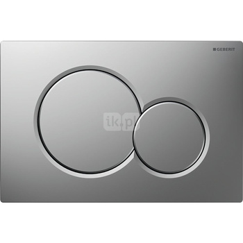 Przycisk uruchamiający Geberit Sigma01, przedni, chrom mat, easy-to-clean