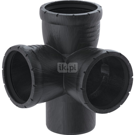 Czwórnik narożny Geberit Silent-Pro 87.5 st. d110