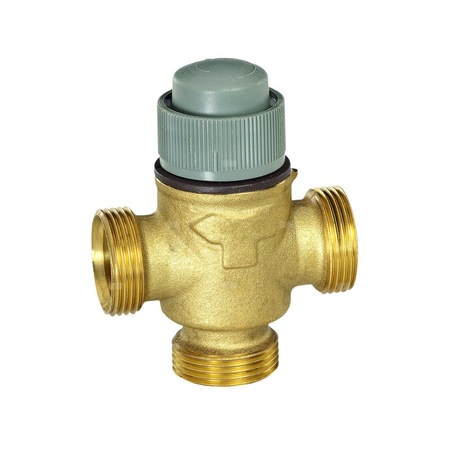 Zawór 3-drogowy, DN25, kvs=8,0, regulacyjny, uszczelnienie stożkowe, odciążony