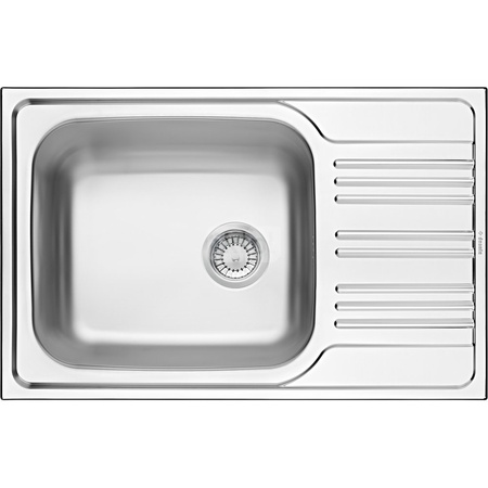 Deante Xylo Zlewozmywak 1-komorowy z ociekaczem - dekor