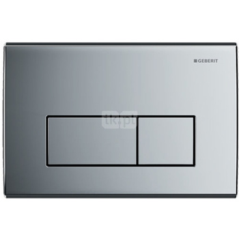 Przycisk uruchamiający Geberit Kappa50, przedni/górny, chrom błyszczący