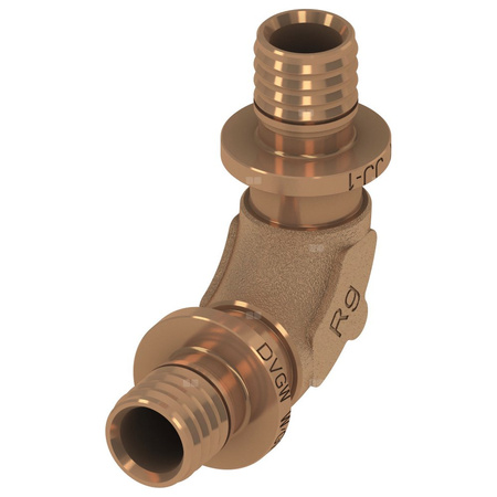 Kolano 90' TECE flex, brąz, 25 mm (zz x zz)