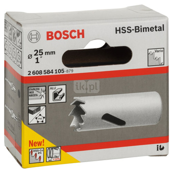 Piła otwornica HSS-Bimetal do adapterów standardowych 25 mm