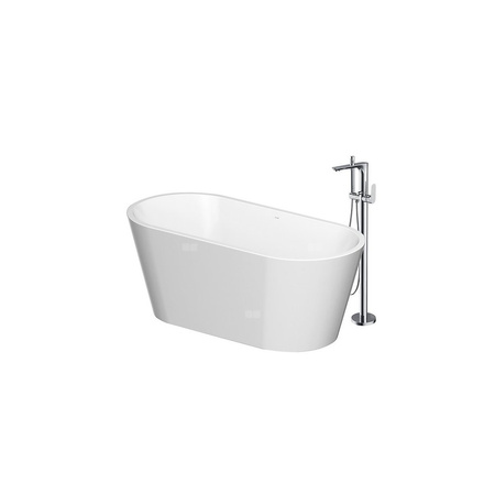 SET B722 WANNA WOLN. CREA OWAL 160X75+BATERIA WOLN. CREA CHR WIR